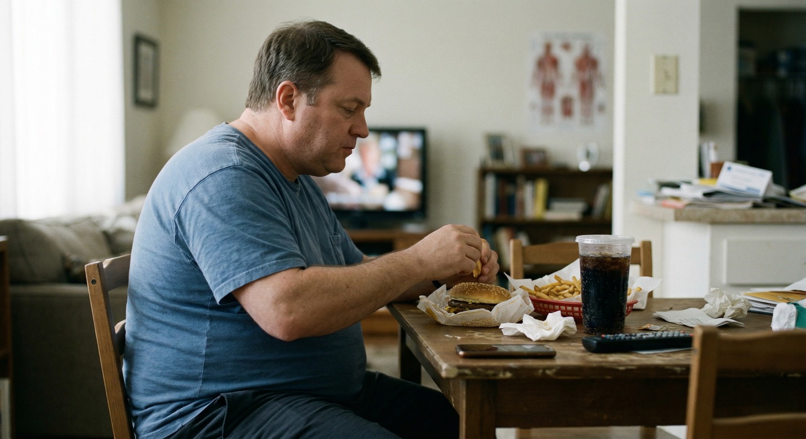 Fatty liver illustration showing liver fat accumulation